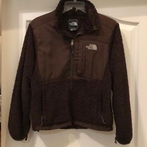 The North Face brown jacket